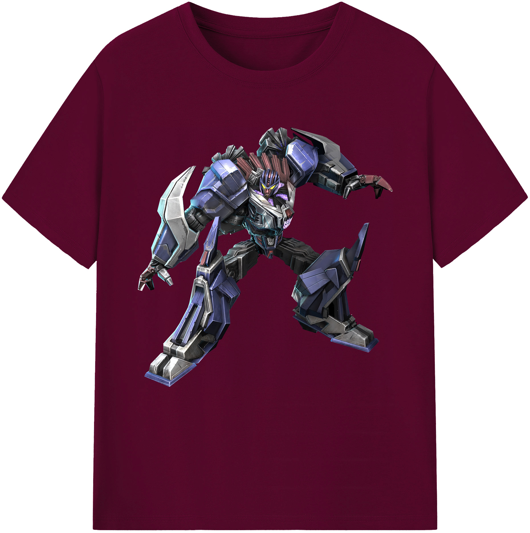 （画像用） Transformers トランスフォーマー レディースカジュアルプリントTシャツ（綿100％）